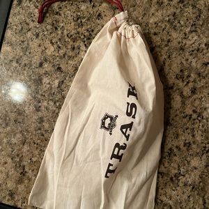 Trask Small dust bag size 7.5 by 13 inches